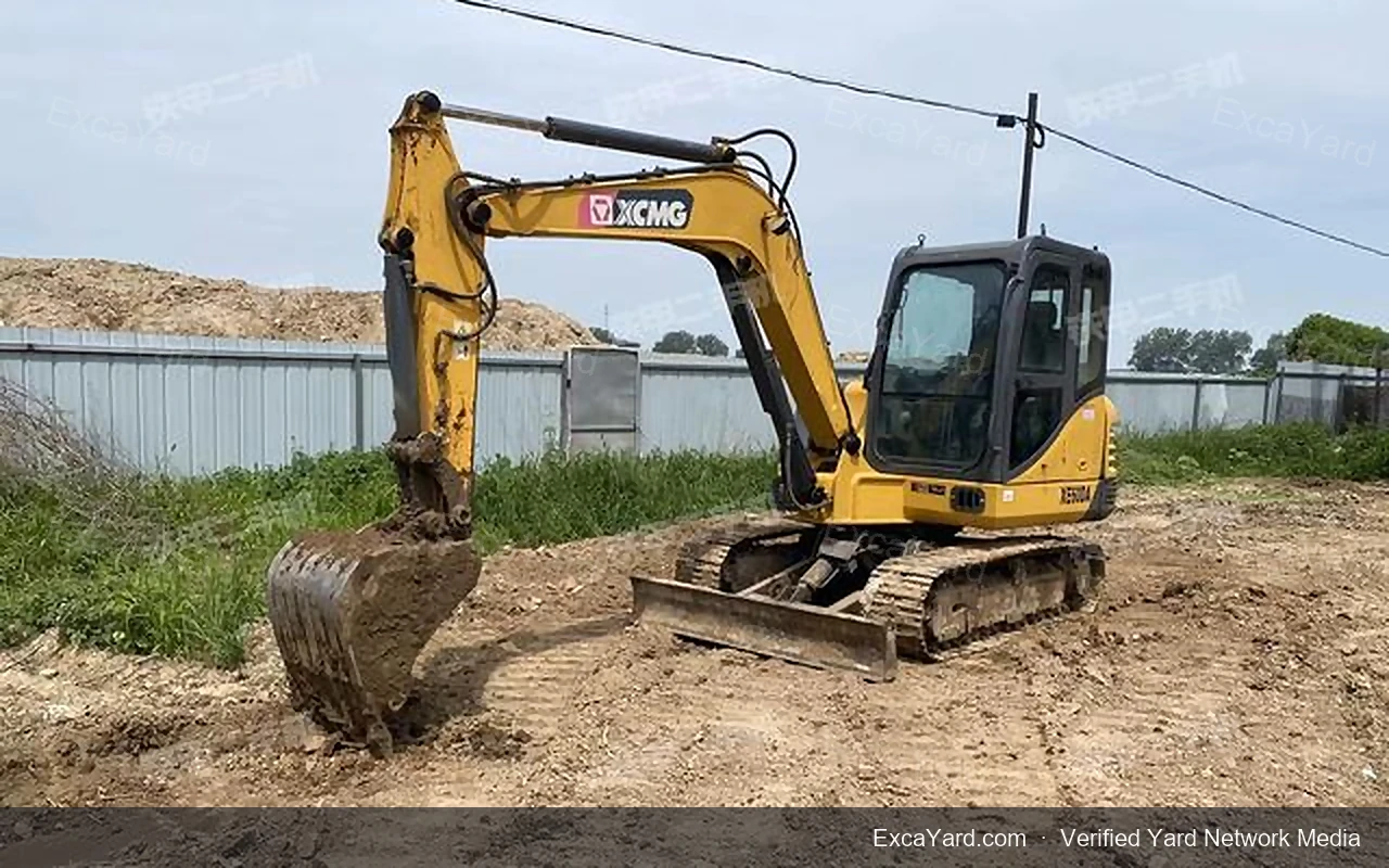 2019 XCMG XE60CA حفارة مستعملة for sale — الدرجة A, 3,600 hours, FOB شنغهاي $16,000 | المخزون EXY-XCMGXE60CA-209