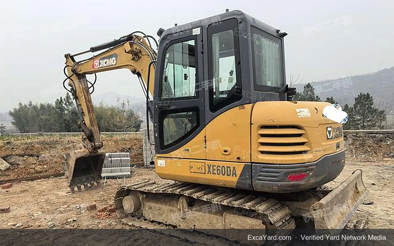 2020 XCMG XE60DA Used Excavator — gallery view 4, used excavator available for export from China