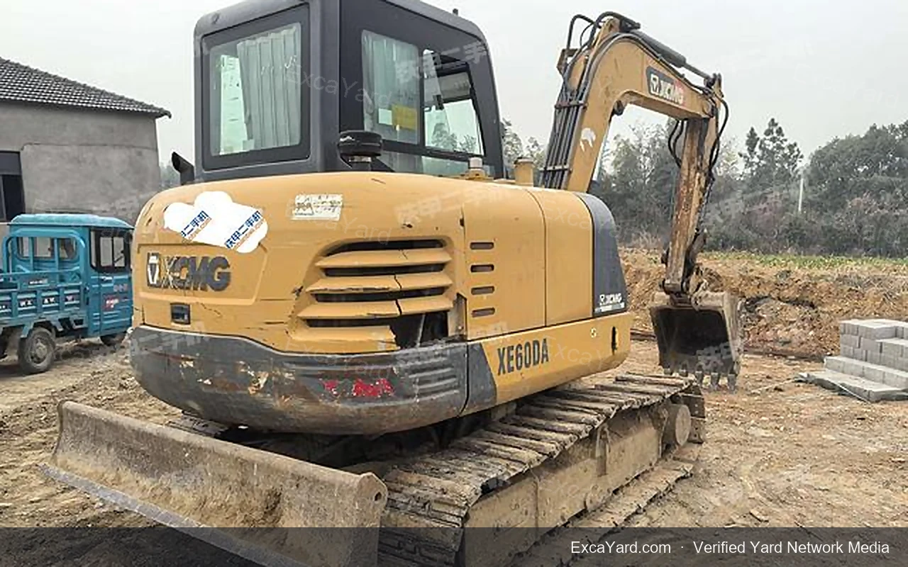 2020 XCMG XE60DA Used Excavator — gallery view 5, used excavator available for export from China
