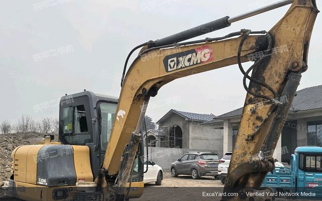 2020 XCMG XE60DA Used Excavator — gallery view 6, used excavator available for export from China