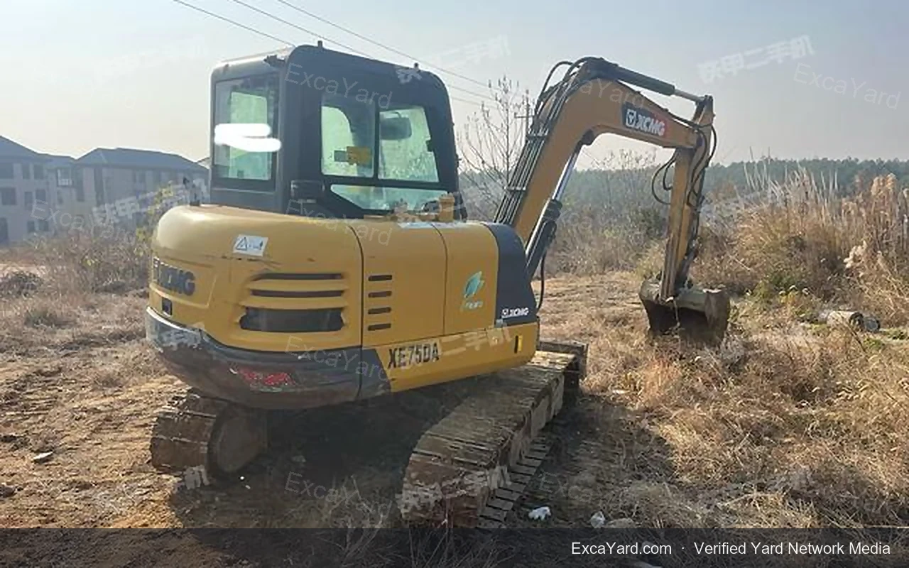 2021 XCMG XE65DA Used Excavator — gallery view 8, used excavator available for export from China