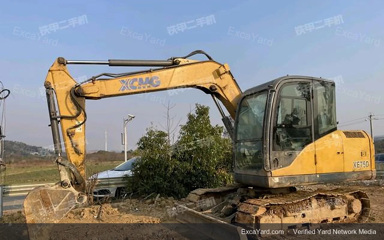 2021 XCMG XE65DA Used Excavator — gallery view 7, used excavator available for export from China