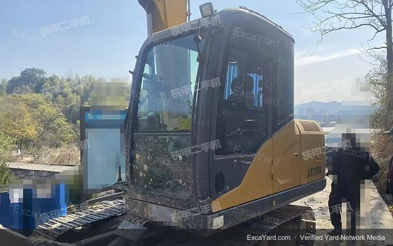 2021 XCMG XE75DA Used Excavator — gallery view 5, used excavator available for export from China