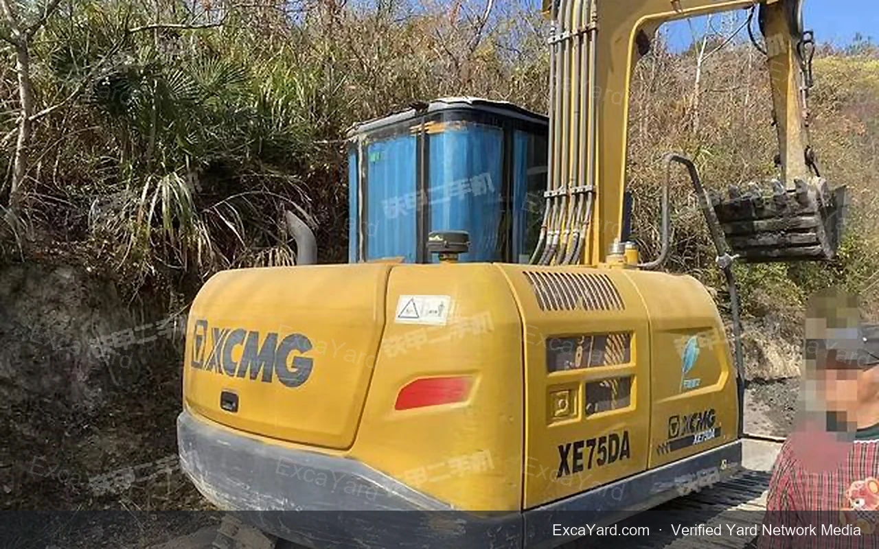 2021 XCMG XE75DA Used Excavator — gallery view 15, used excavator available for export from China