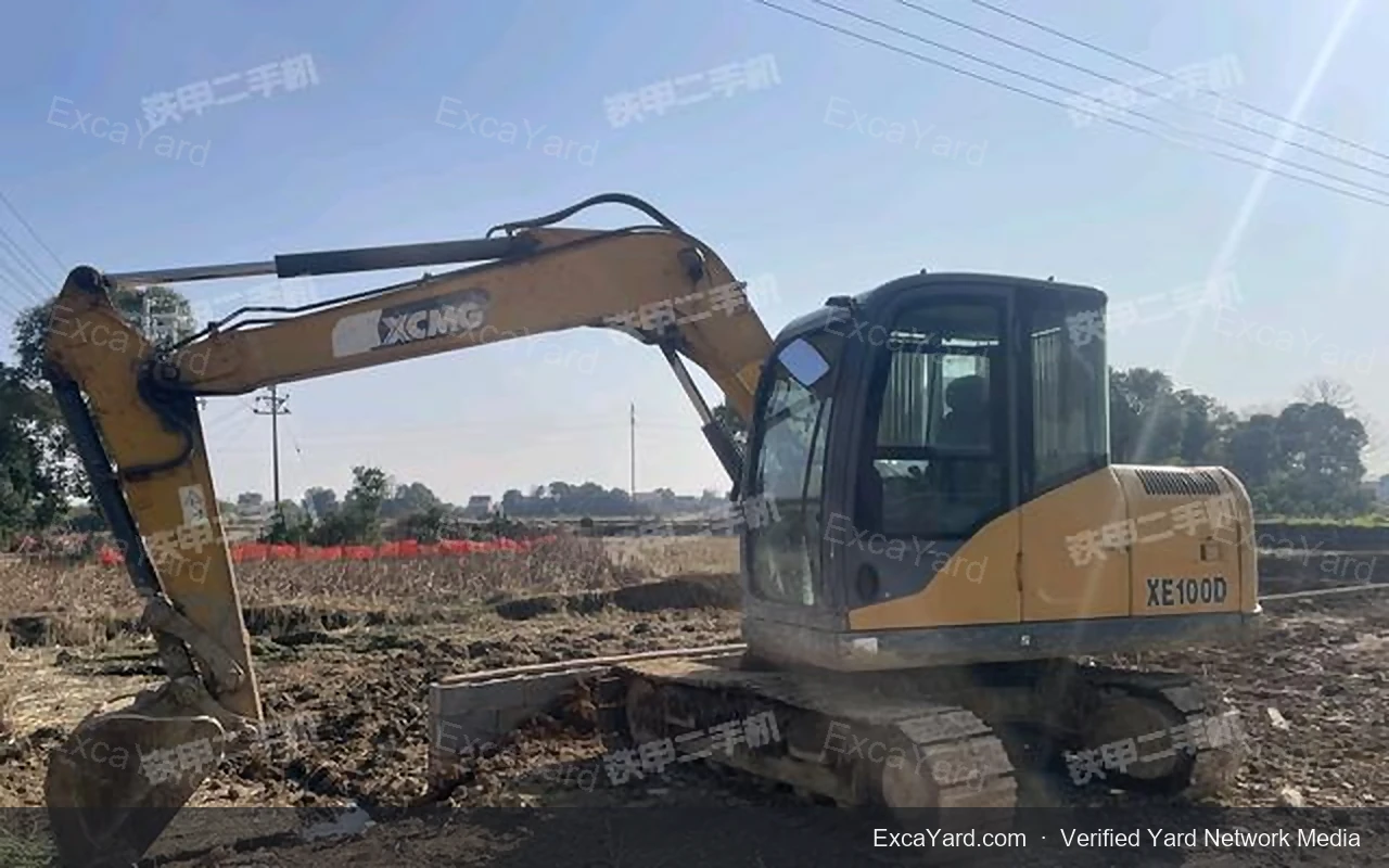 2021 XCMG XE75DA Used Excavator — gallery view 4, used excavator available for export from China