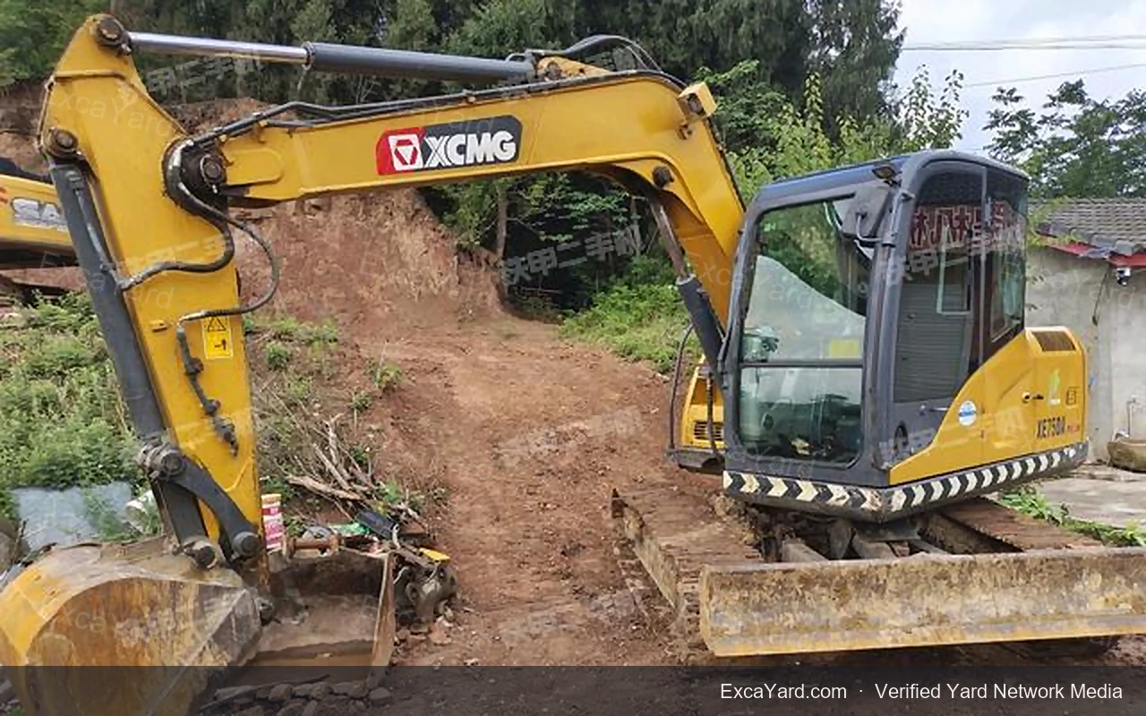 2021 XCMG XE75DA Used Excavator — gallery view 11, used excavator available for export from China