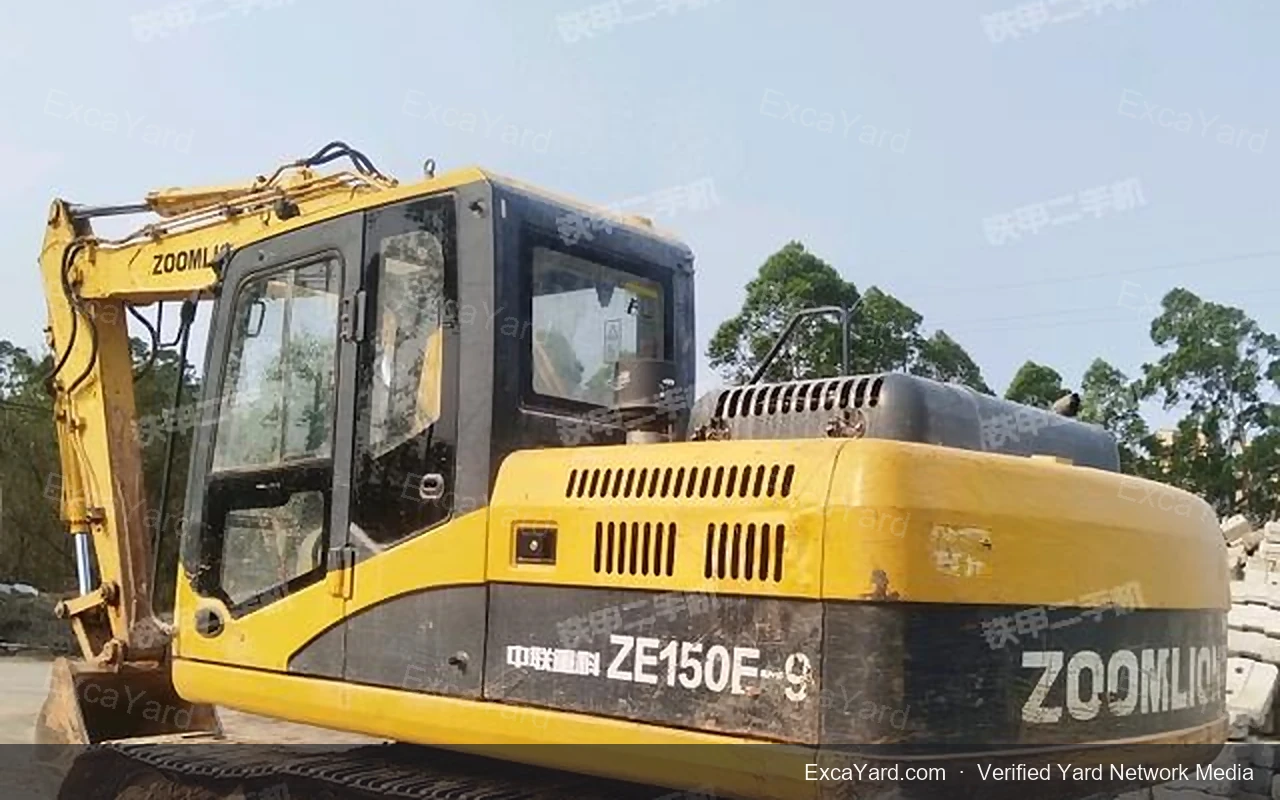 2019 Zoomlion ZE150E9 Used Excavator — gallery view 2, used excavator available for export from China