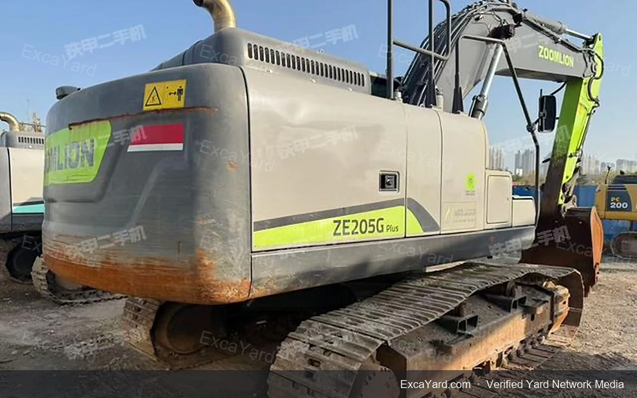 2023 Zoomlion ZE205G Used Excavator — gallery view 3, used excavator available for export from China