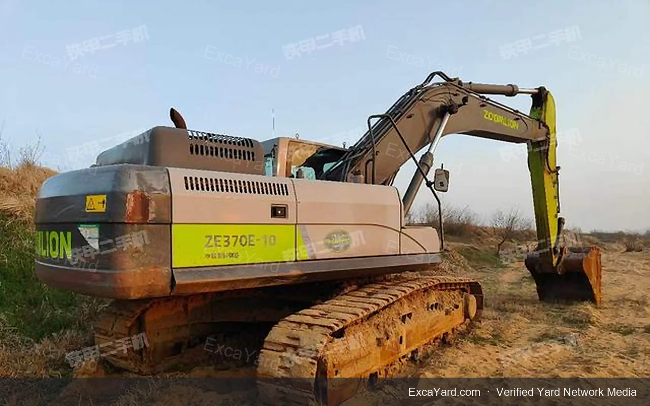 2020 Zoomlion ZE370E10 Used Excavator — gallery view 7, used excavator available for export from China