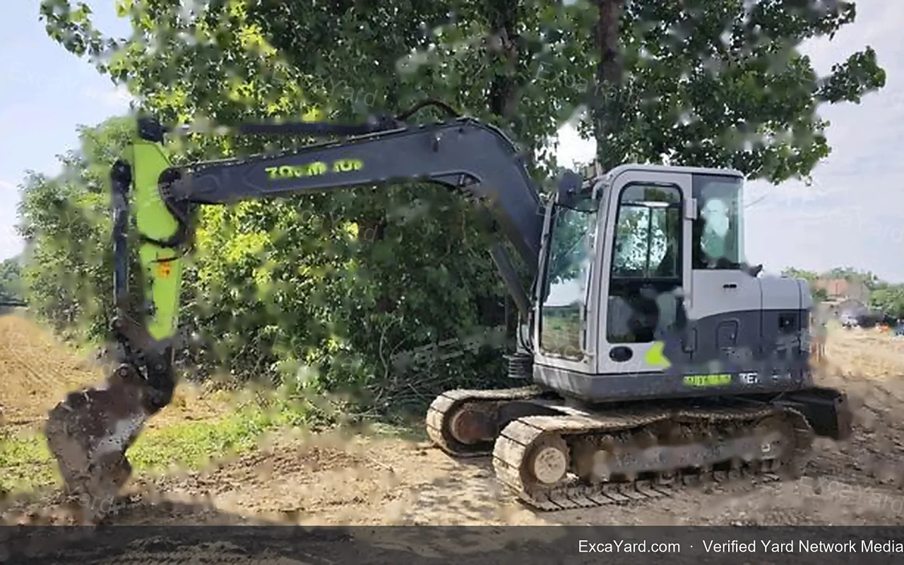 2020 Zoomlion ZE75E10 Used Excavator — gallery view 7, used excavator available for export from China