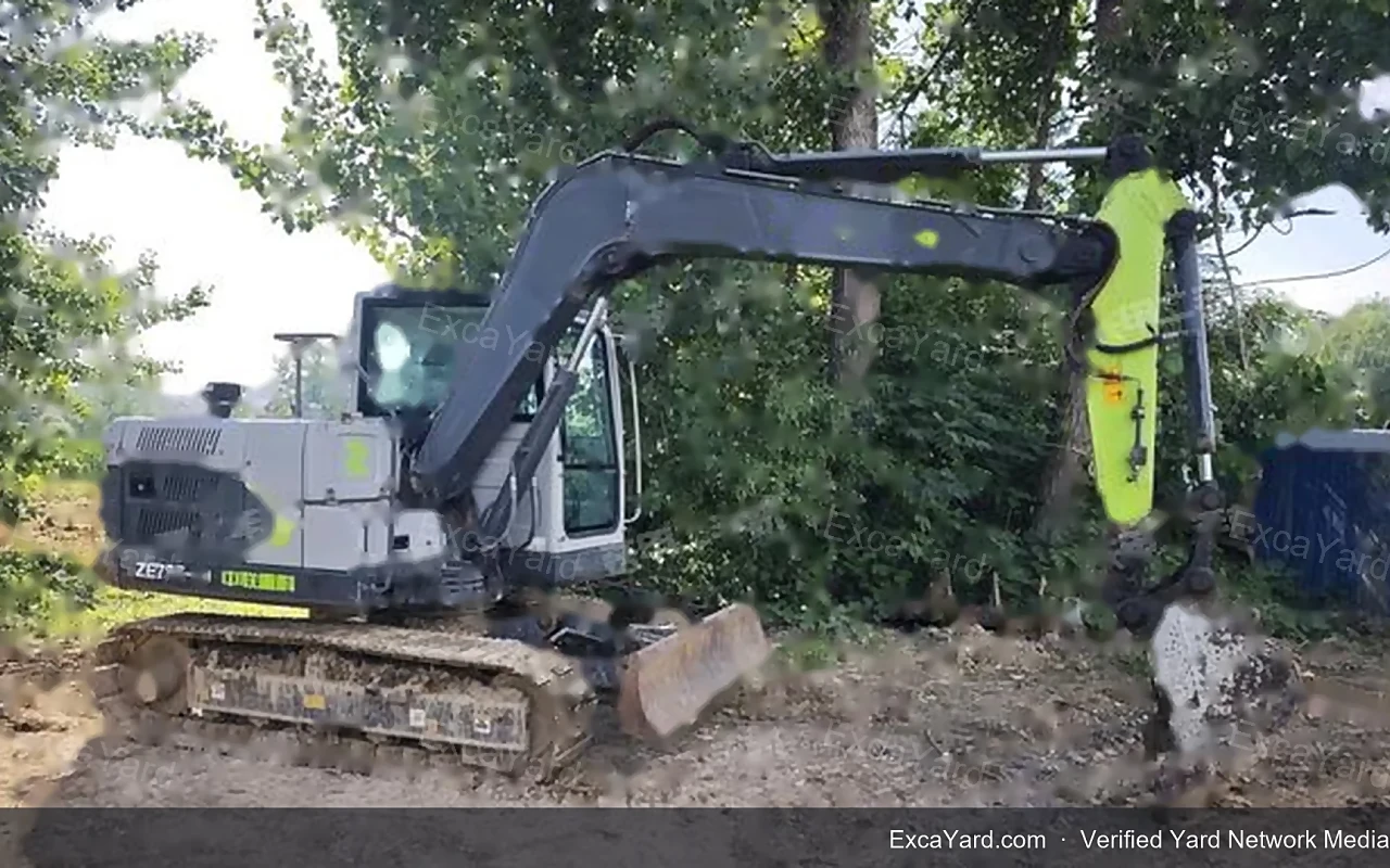 2020 Zoomlion ZE75E10 Used Excavator — gallery view 15, used excavator available for export from China